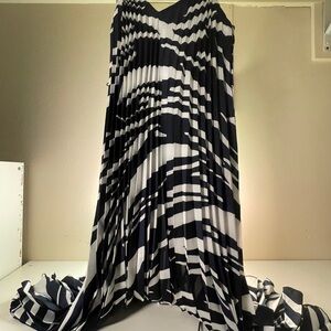 Banana Republic Zebra Print A-Line Skirt